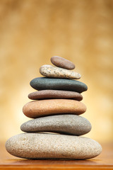 Stack of zen stones