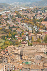 Fototapeta premium Sisteron, Alpes-de-Haute-Provence, France