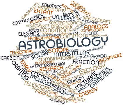 Word cloud for Astrobiology