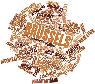 Word cloud for Brussels