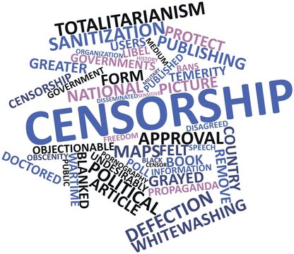 Word cloud for Censorship