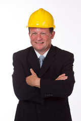 erfolgreicher Bauleiter