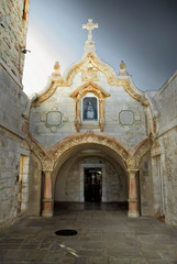 Fototapeta na wymiar Betlejem. Kościół Milk Grotto