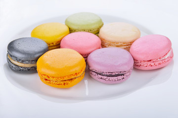 Colorful macaroons
