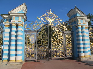 Eingangstor Katharinenpalast, St.Petersburg