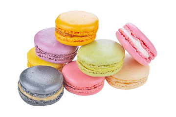 Colorful macaroons
