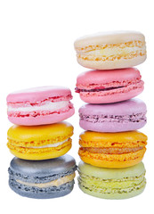 Colorful macaroons