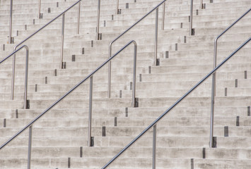 Stadiontreppen, Treppe, Fussballstadion, Stadion