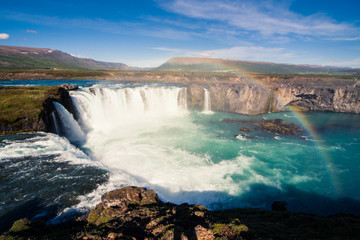 Fototapeta premium Wasserfall Godafoss II