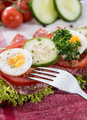 Fresh Salami Baguette