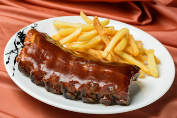 grilled ribs