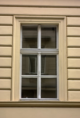 Old building window