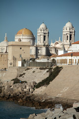 C&aacute;diz, ciudad tur&iacute;stica, sur de Espa&ntilde;a