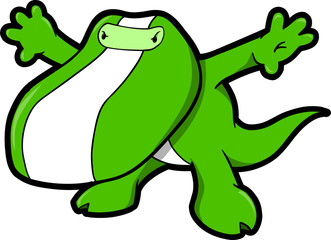 Alligator Crocodile Ninja Vector