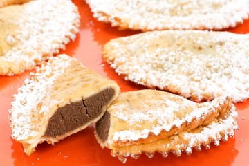 ravioli with ricotta and chocolate