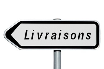 Pancarte livraisons