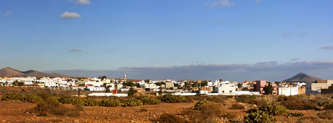 Fotobehang Panorama of Antigua, Fuerteventura © eyewave