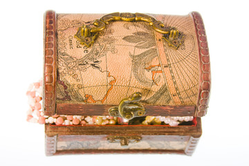 small box with valuables