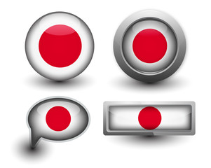 Japan Flag Icons
