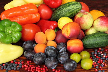 Fruits and vegetables