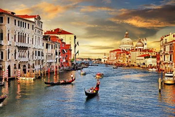 Foto op Plexiglas Venetian sunset © Freesurf