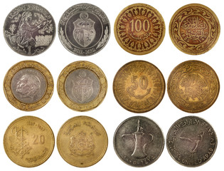 different arabian coins