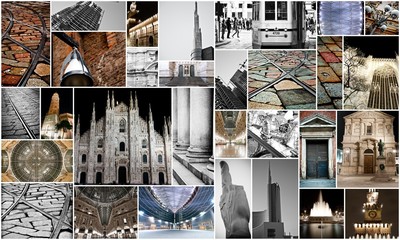Milano in collage