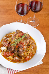 Braised Pork Should and Red Wine