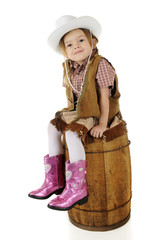 Happy Little Cowgirl