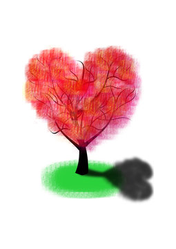 arbre coeur