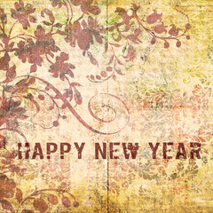 Fototapeta na wymiar Happy New Year abstract background