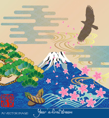 ai Vector image:year's first dream