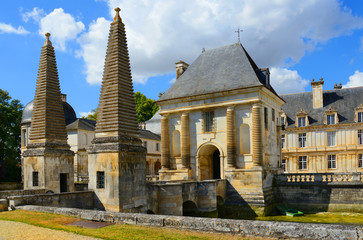Chateau de Tanlay, Burgund, Frankreich