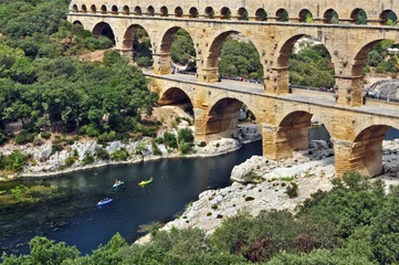 Pont du Gard, Languedoc-Roussillon, Frankreich