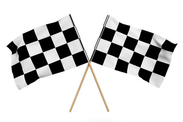 Fototapeta premium Racing Flags