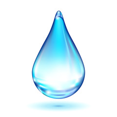 Vector water drop