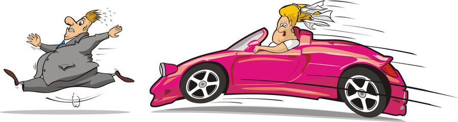 in pursuit of happiness - wedding