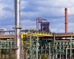 Coking plant producing coke coal for steel making