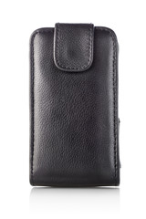 Naklejka premium Black case for mobile