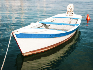 old motor boat