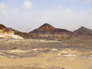 Fototapeta na wymiar Pustynia Libijska