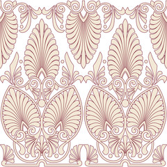 Seamless greek Art Nouveau pattern - 48097972