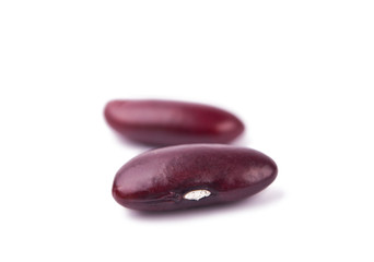 A small handful of red beans - Kidney.