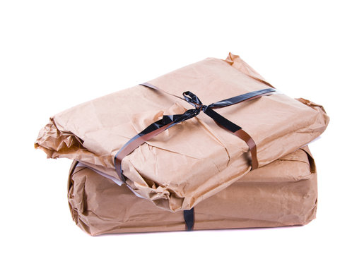 parcel isolated