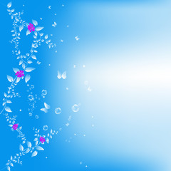Spa concept.Abstract background.Spring.Vector