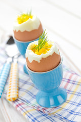 Boiled eggs