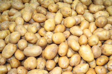 Pile of potatoes