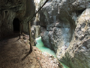 Partnachklamm in Garmisch Partenkirchen