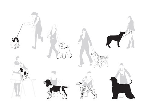 The World of Dog Shows - illustration