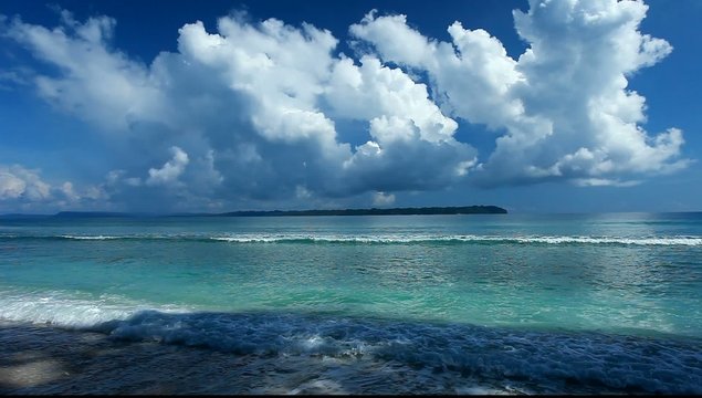 Havelock Island blue sky, Andaman Islands, India